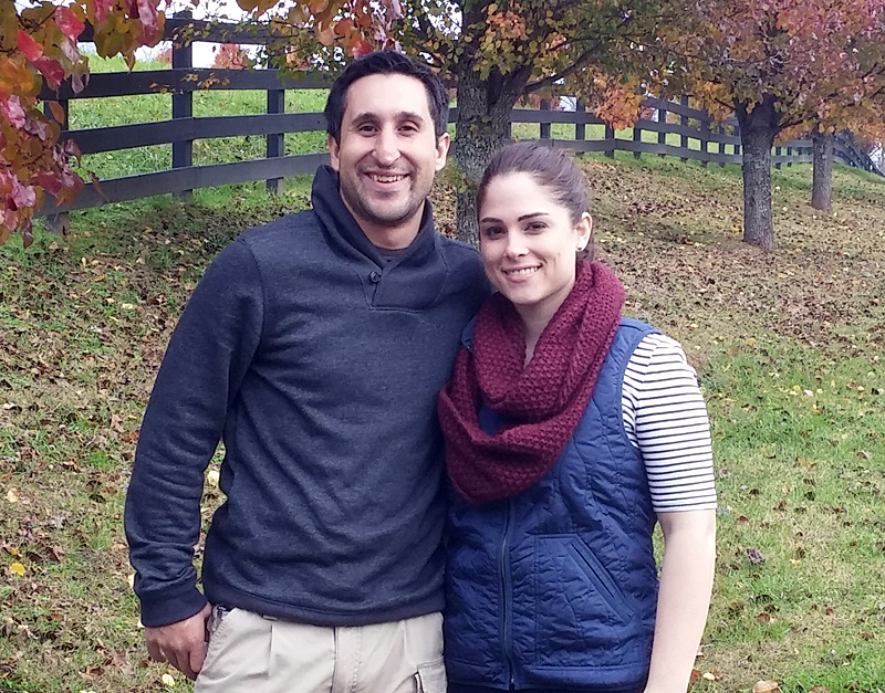 Glenn and Jessica